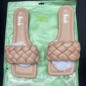 SHEIN Braided Strap Slide